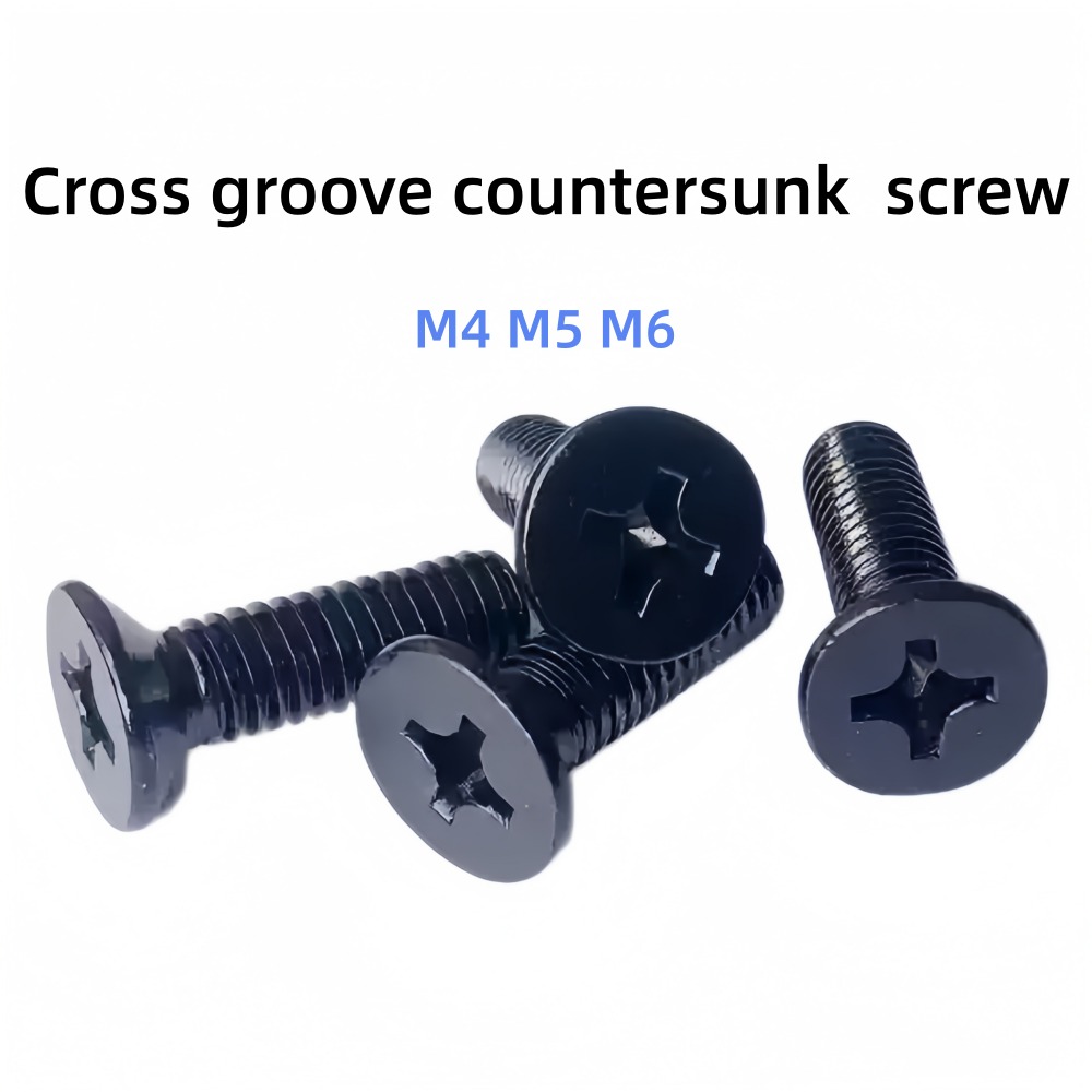 Furniture Hardware Lowes - Sekrup Countersunk Kepala Datar Baja Karbon