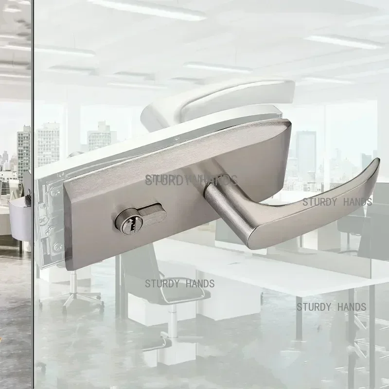 Furniture Hardware Fitting - Kunci pintu kaca kantor, perangkat keras