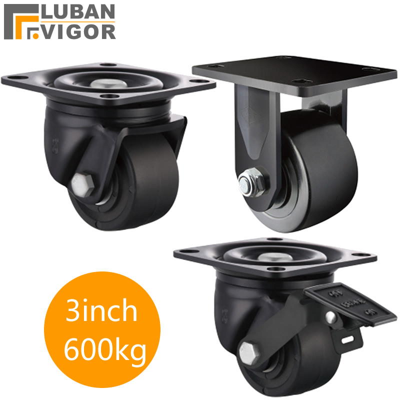 Furniture Hardware Lowes - Roda Kastor Rendah 3 Inci dengan
