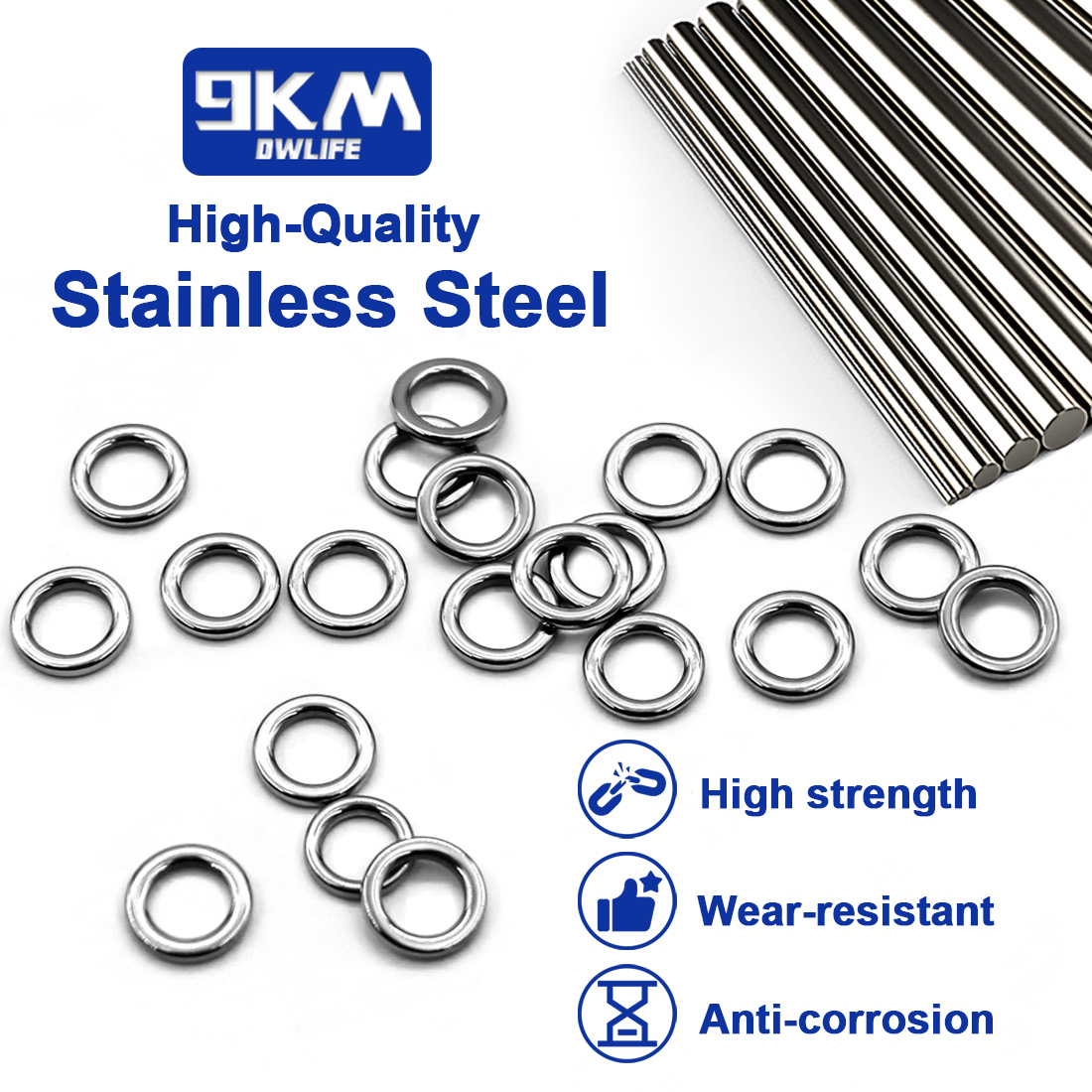 9KM Cincin Solid untuk Memanci - Furniture Hardware Jig ulasan dan harga