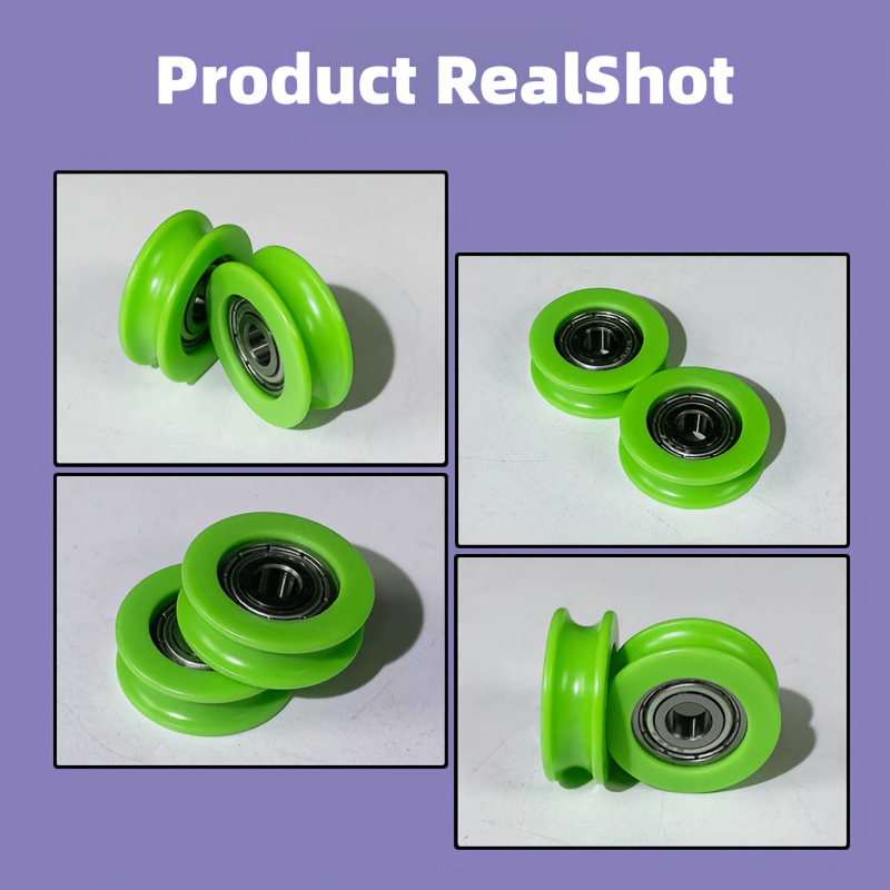 Roda Pulley Pemandu U-Groove 8 - Furniture Hardware Lowes ulasan dan harga