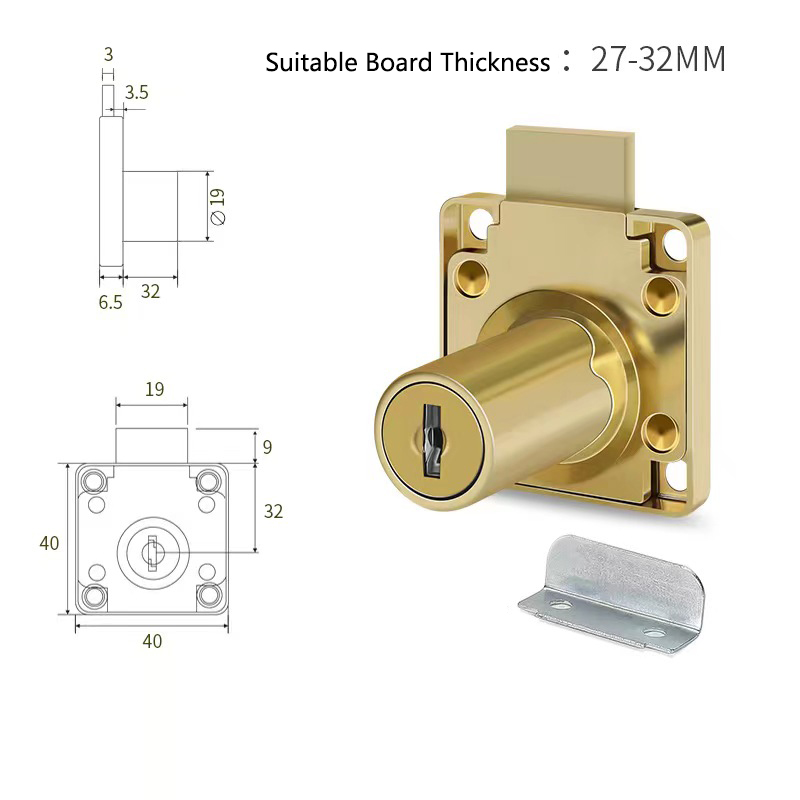 Yutoko kunci laci meja, kunci  - Furniture Hardware Manufacturer ulasan dan harga
